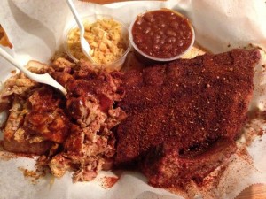 Barbecue Chicken and Pork Ribs